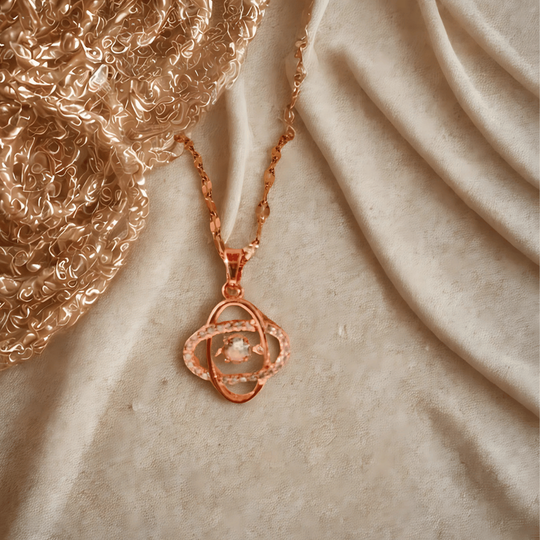 rose gold pendant