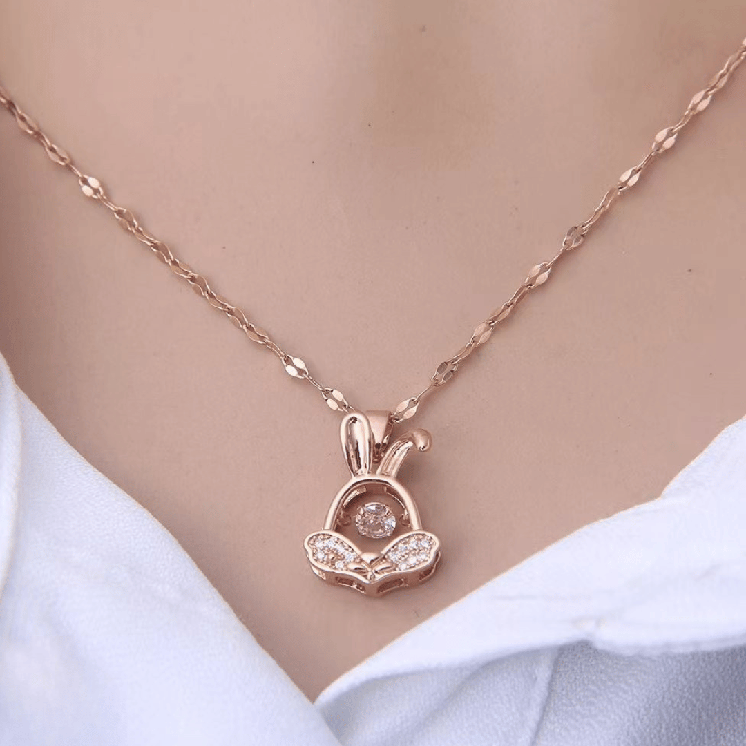 rose gold pendant